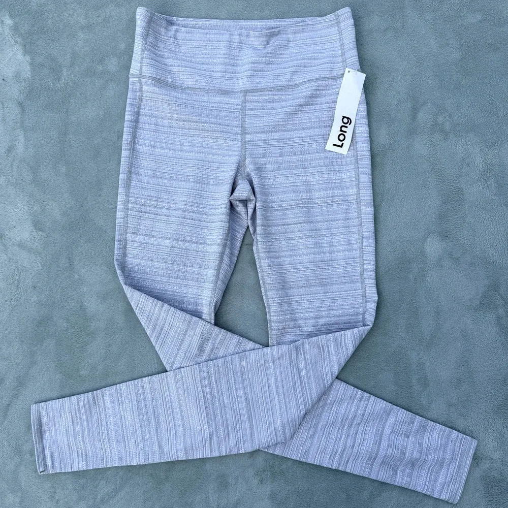 Athleta high rise jacquard chaturanga leggings - Picture 2 of 7